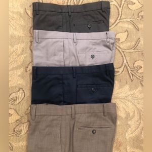 Lot of 4 Banana Republic Dress Pants
